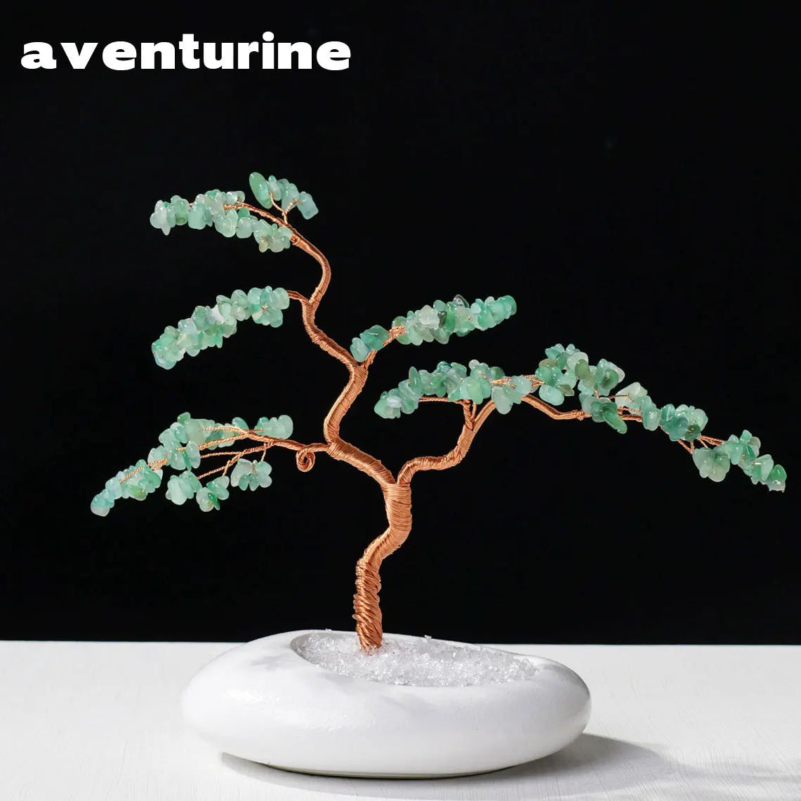 Arbre en Cristal Naturel – aventurine