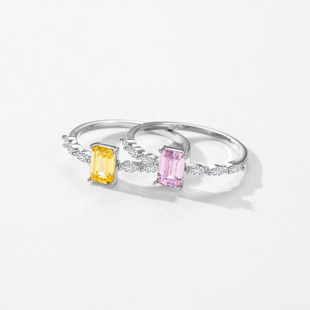 Bague en Argent 925 avec Zircon
