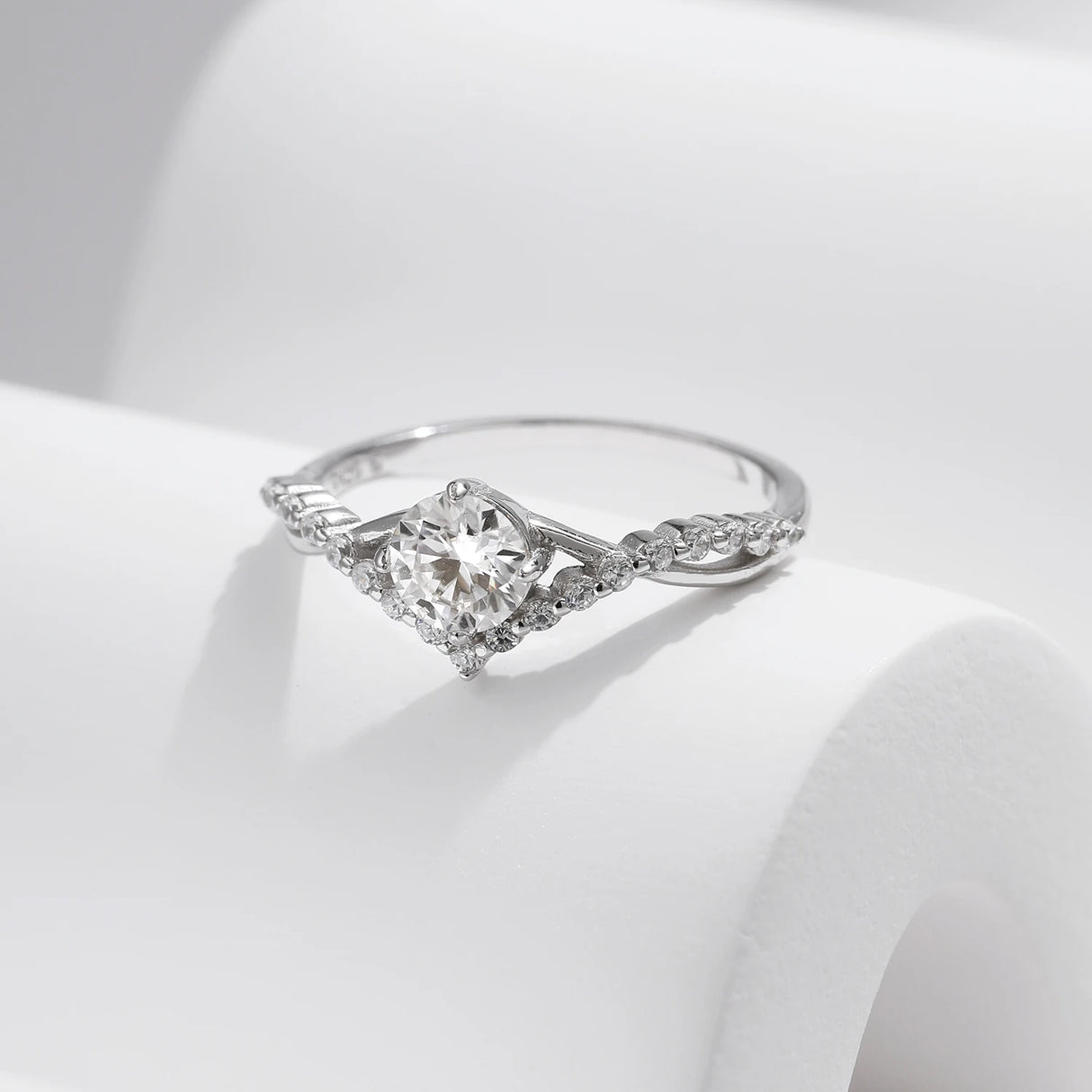 Bague en Moissanite