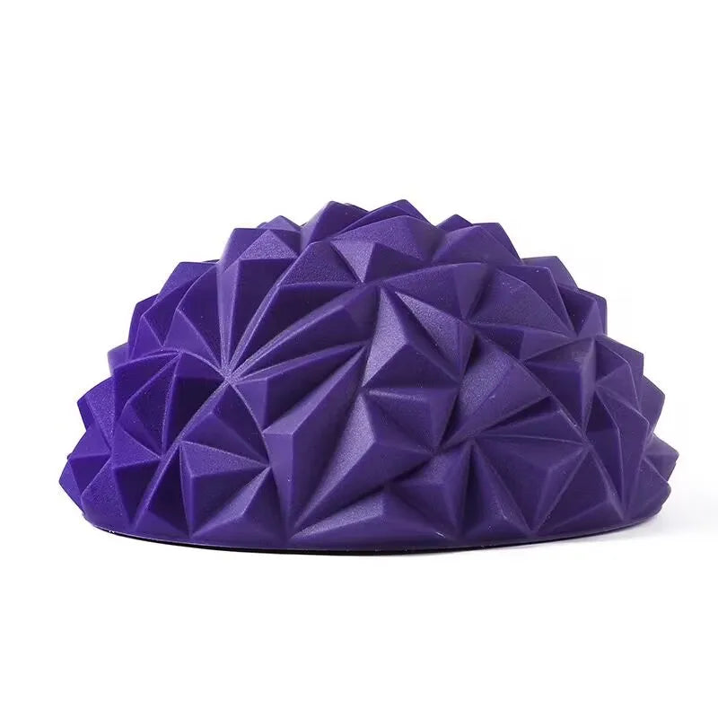 Balle Massage violette Demi-Ronde
