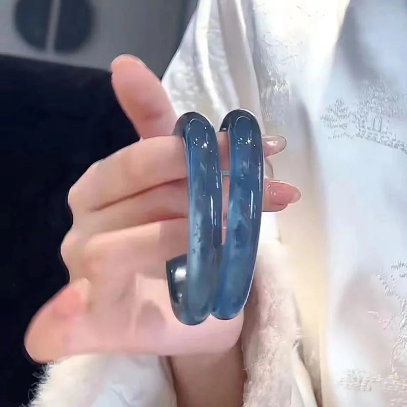 Bracelet Jade Bleu – Élégance Intense & Protectrice