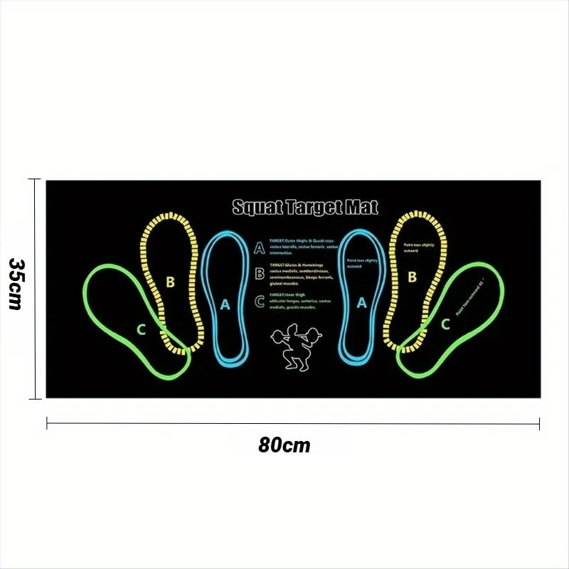 Guide Taille Tapis Squat 35x80cm