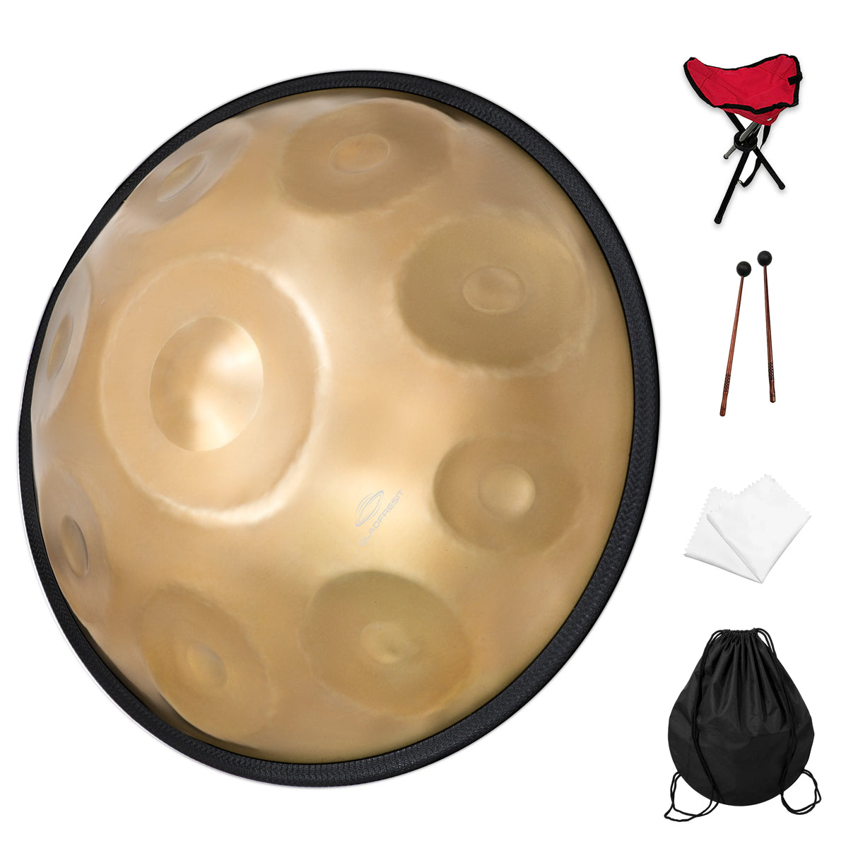 Handpan 18 Pouces 9 Notes en Sol Mineur