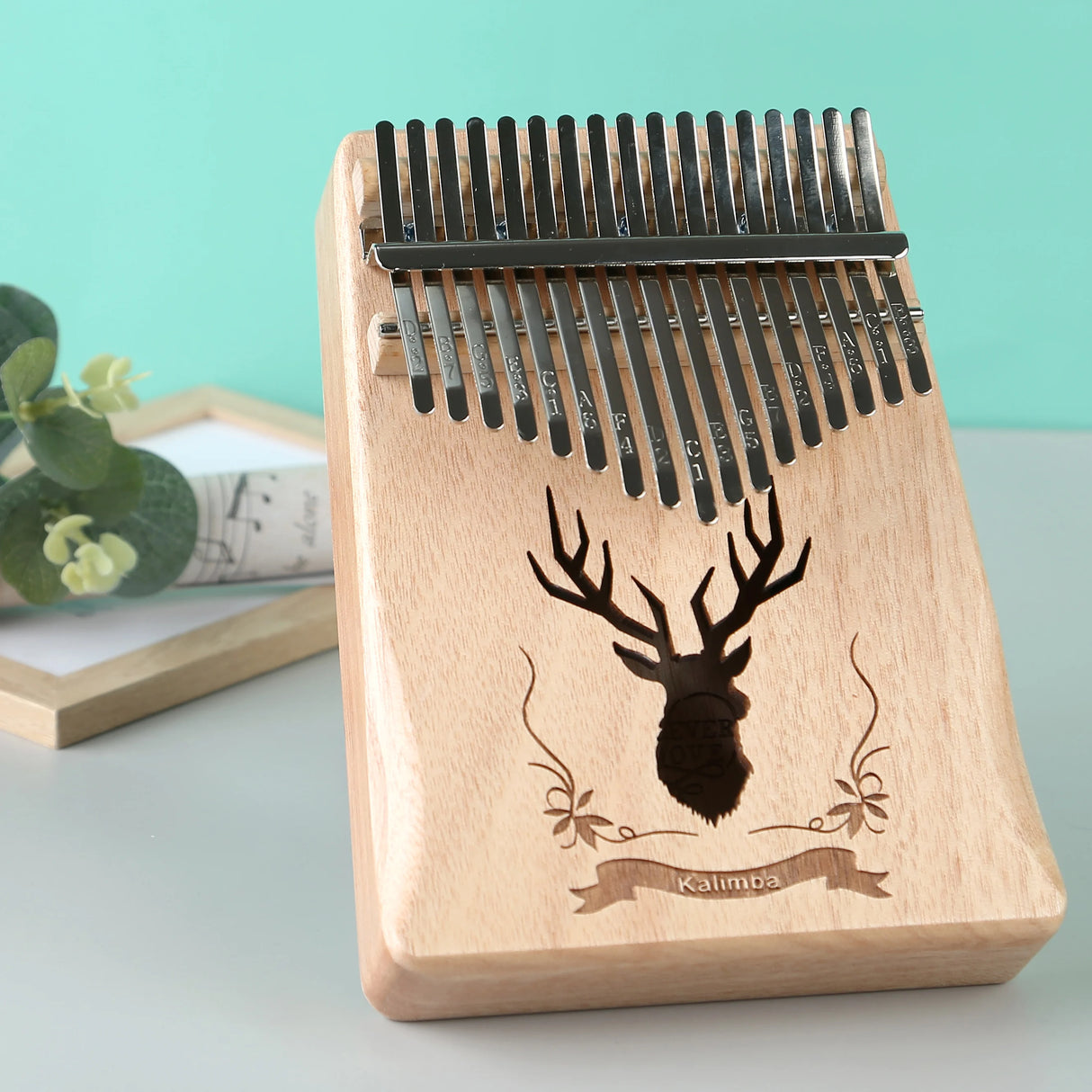 Kalimba – Piano à Pouces Accordé Manuel – Instrument cerf