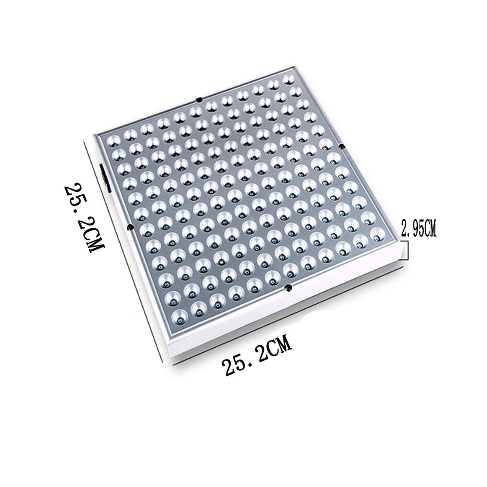 Panneau LED Rouge Anti-Âge – Luminothérapie 144 LED guide de taille