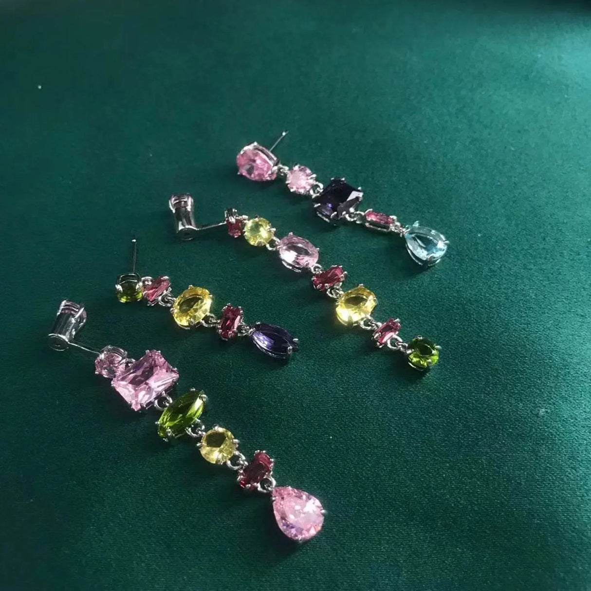 Parure Bijoux Cristal 2025 – Boucles d'oreillespierres