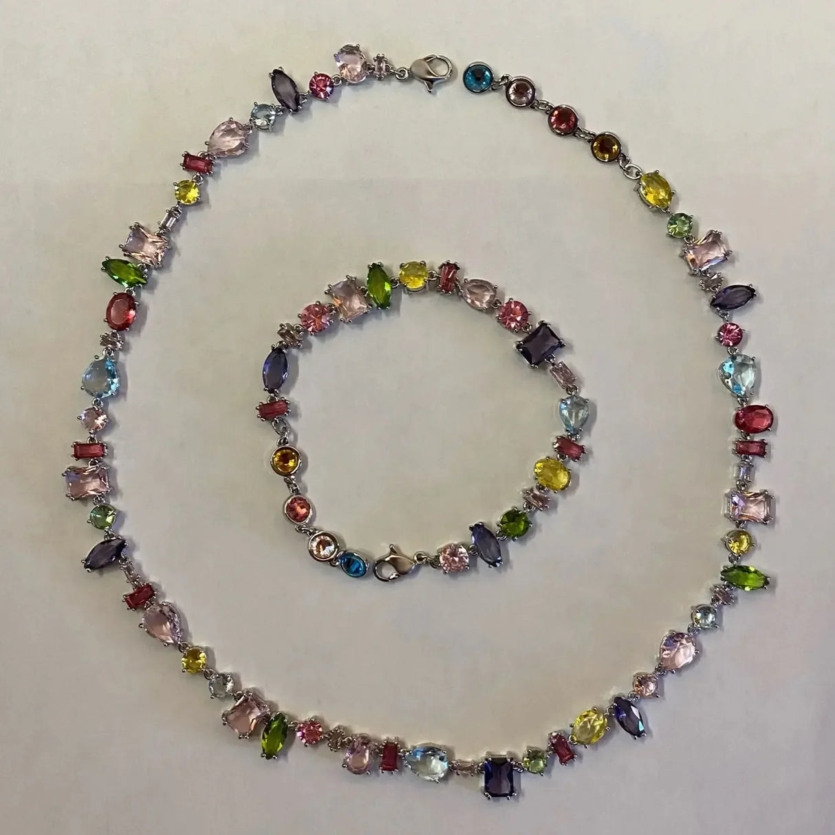 Parure Bijoux Cristal 2025 – Collier, bracelet