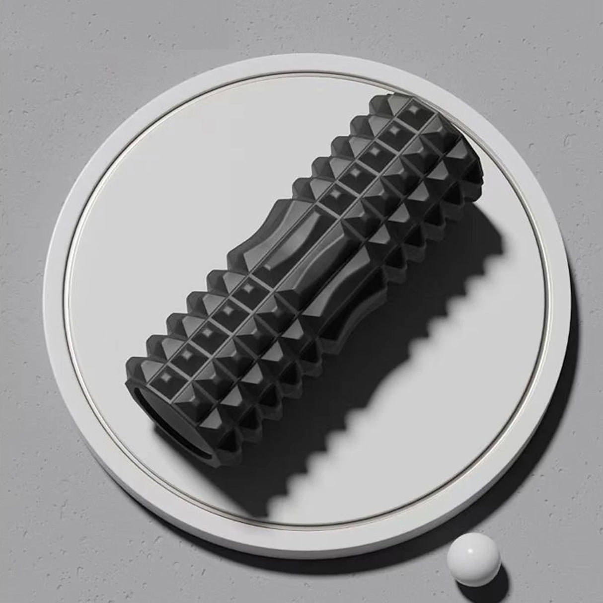 Petit Rouleau de Massage Musculaire Fitness noir