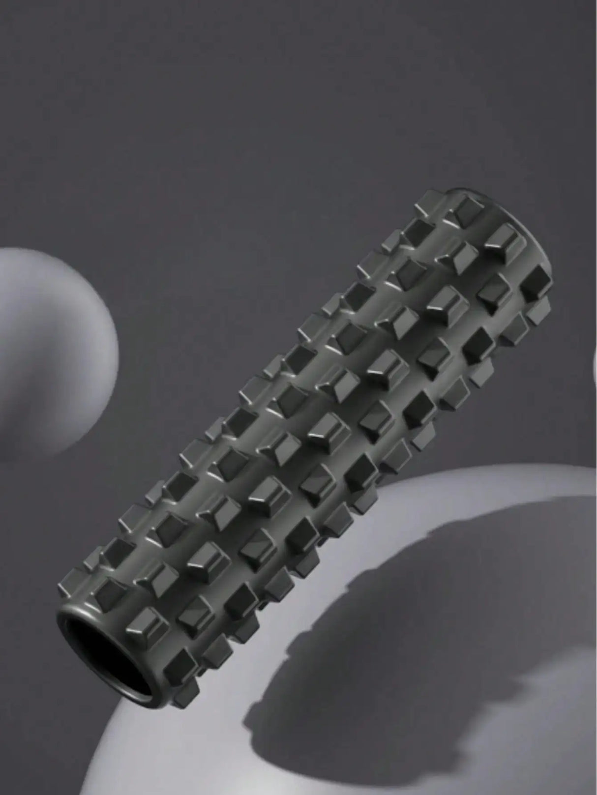 Petit Rouleau de Yoga EVA Massage Musculaire Fitness noir