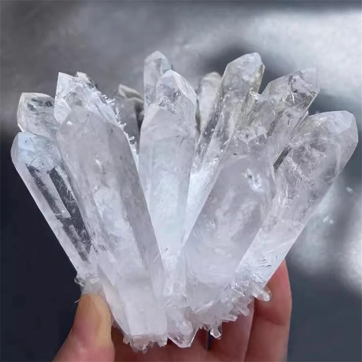 Quartz Blanc Brut Naturel – Cluster Cristal de Roche Purification
