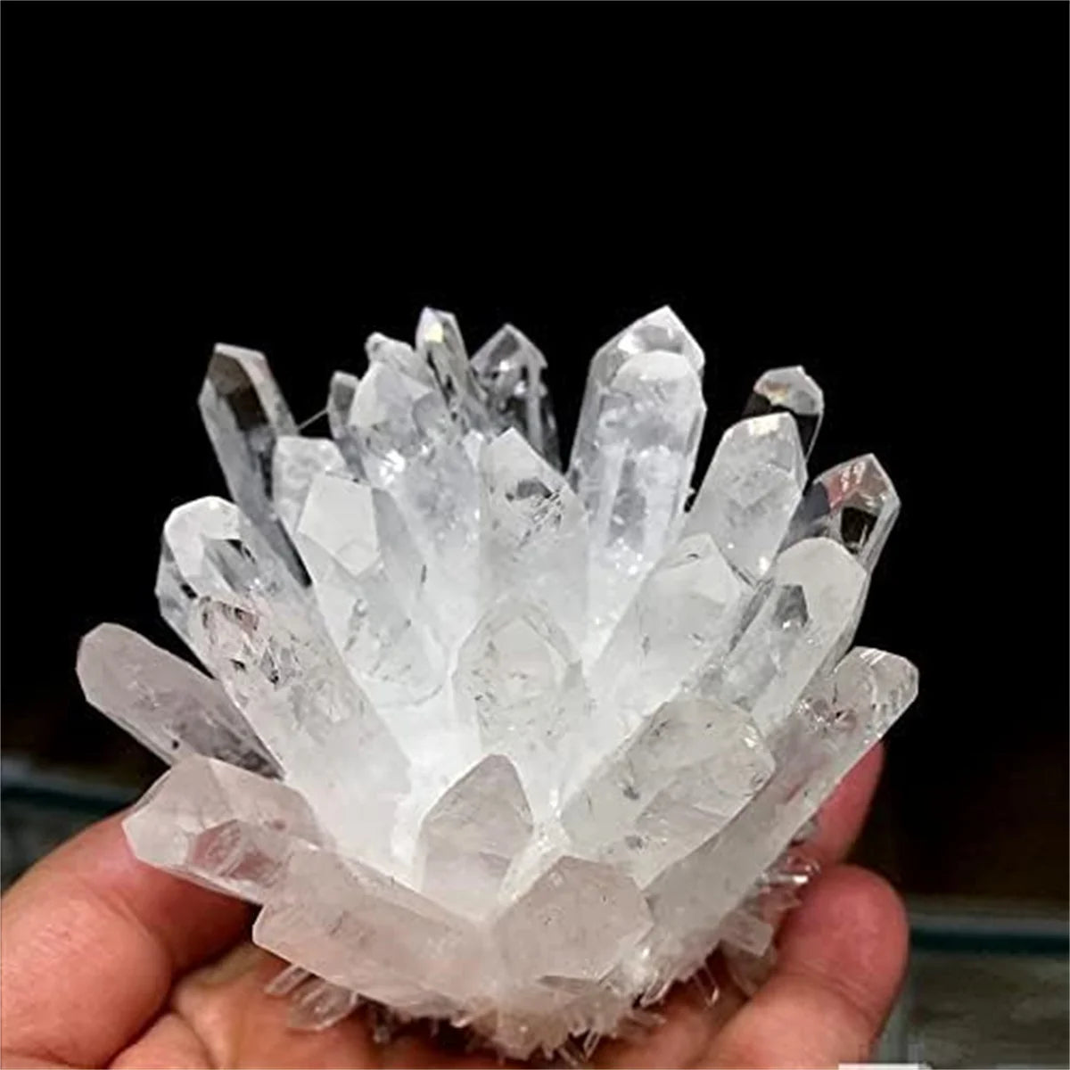 Quartz Blanc Brut Naturel – Cluster Cristal de Roche de Purification