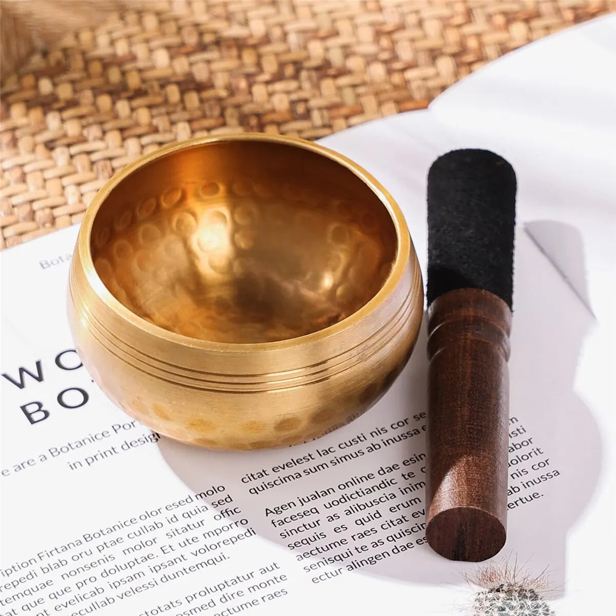 Bol tibetain chantant fait main au Tibet musique 432hz pour Yoga, Méditation, Bain sonore et Sonothérapie
