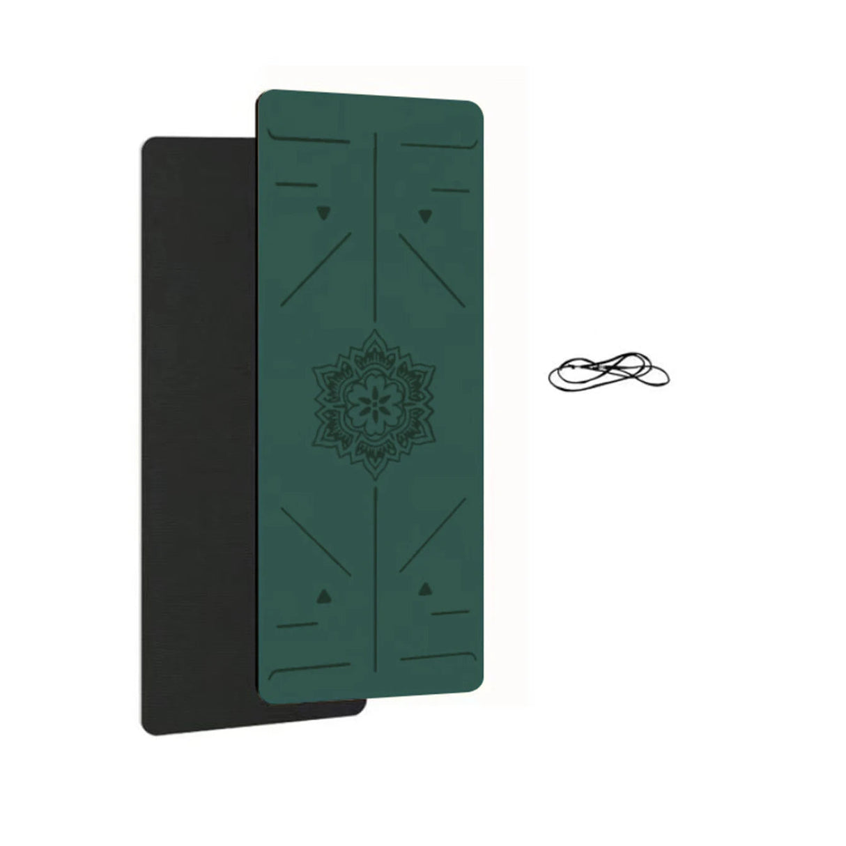Tapis yoga vert