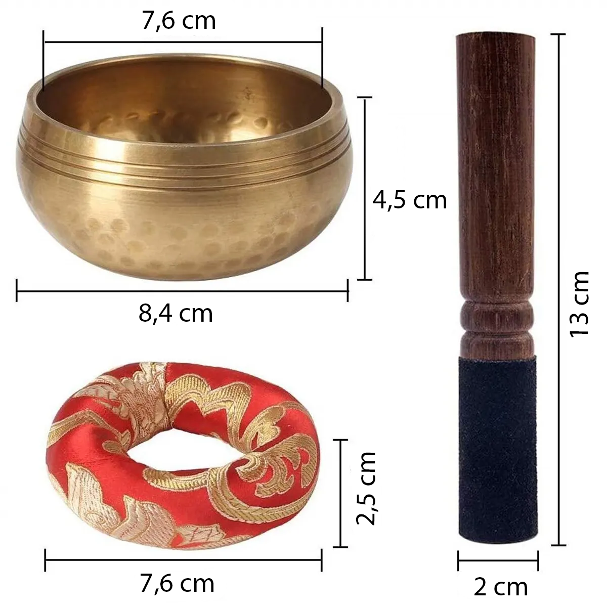 Bol tibetain chantant fait main au Tibet musique 432hz pour Yoga, Méditation, Bain sonore et Sonothérapie