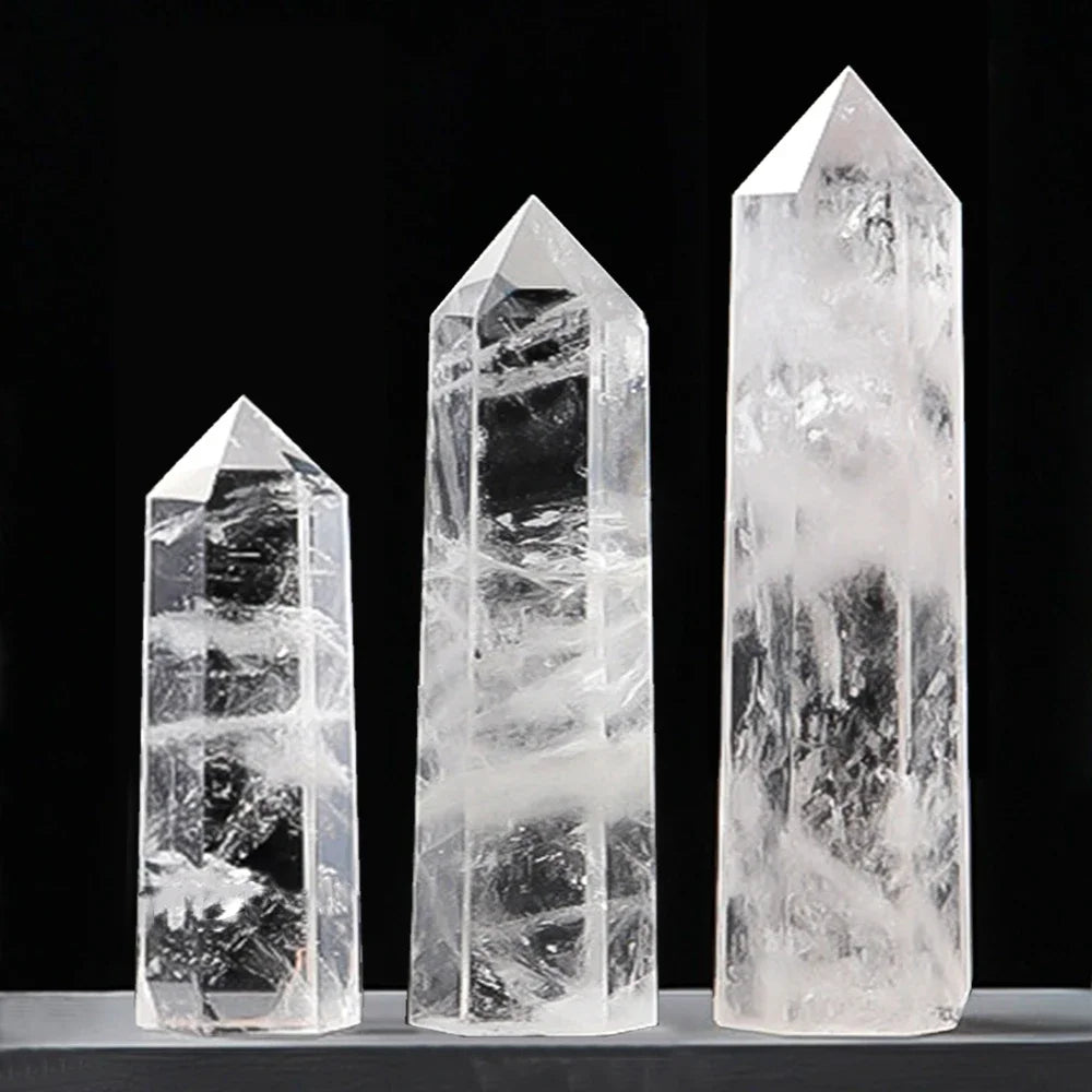 pierre naturelle obelisque cristal