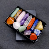 14 Pierres Naturelles Chakra 