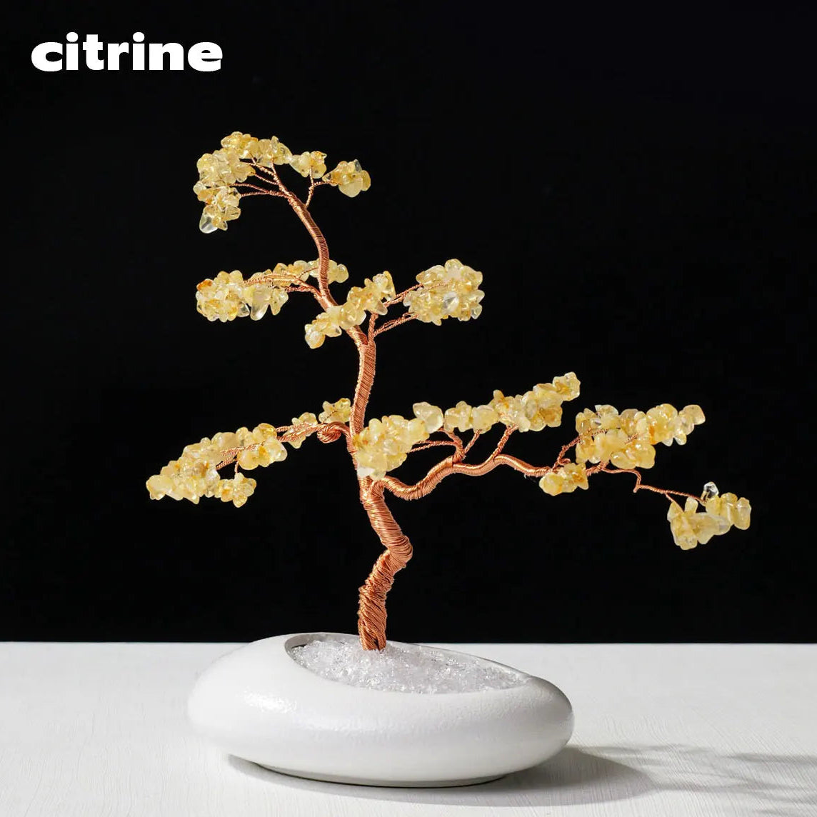 Arbre en Cristal Naturel – citrine