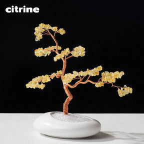 Arbre en Cristal Naturel – citrine