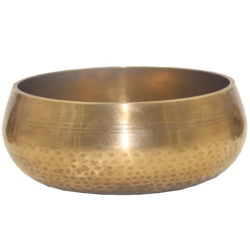 Bol Chantant Tibétain 13 à 20 cm – Bol de Méditation en Laiton Fait Main 