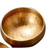 Bol Chantant Tibétain 13 à 20 cm – Bol de Méditation en Laiton Fait Main – Sound Healing