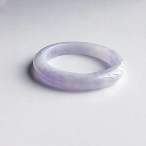Bracelet Jonc en Jade Violet – Pierre Naturelle