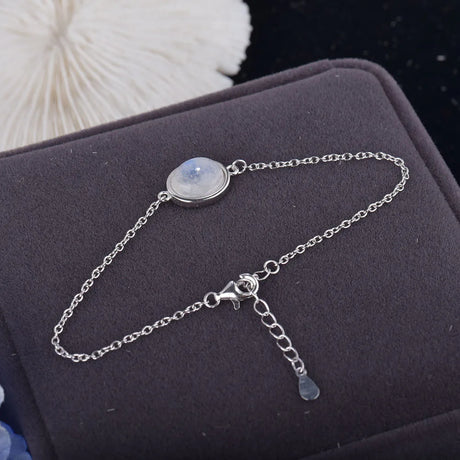 Bracelet Pierre de Lune Argent 925 