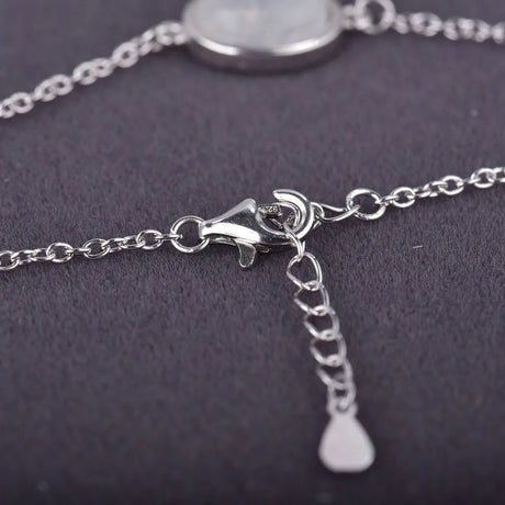 Bracelet Pierre de Lune Argent 925 – Éclat Mystique 