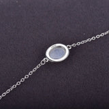 Bracelet Pierre naturelle de Lune Argent 