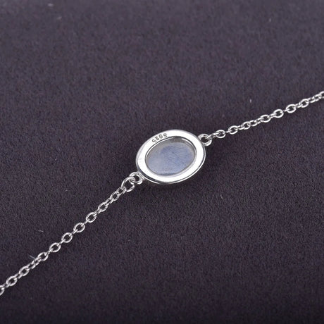 Bracelet Pierre naturelle de Lune Argent 