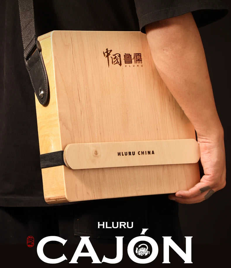 Cajón Portable en Bois Hluru – Mini Drum Box 