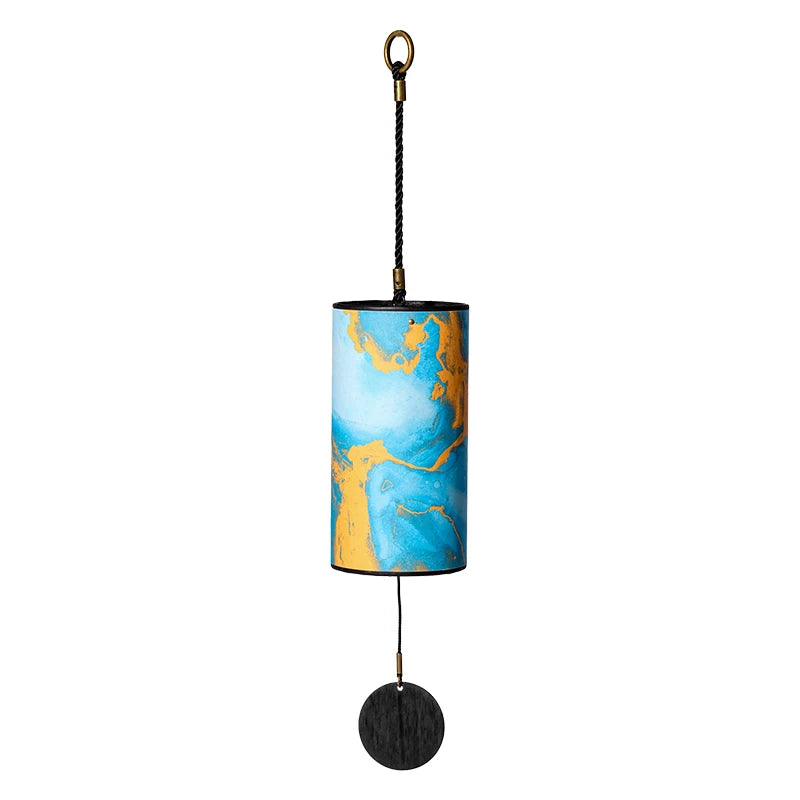Carillon à Vent en Bambou 9 Tubes – Hluru Accord – Jardin & Terrasse Zen
