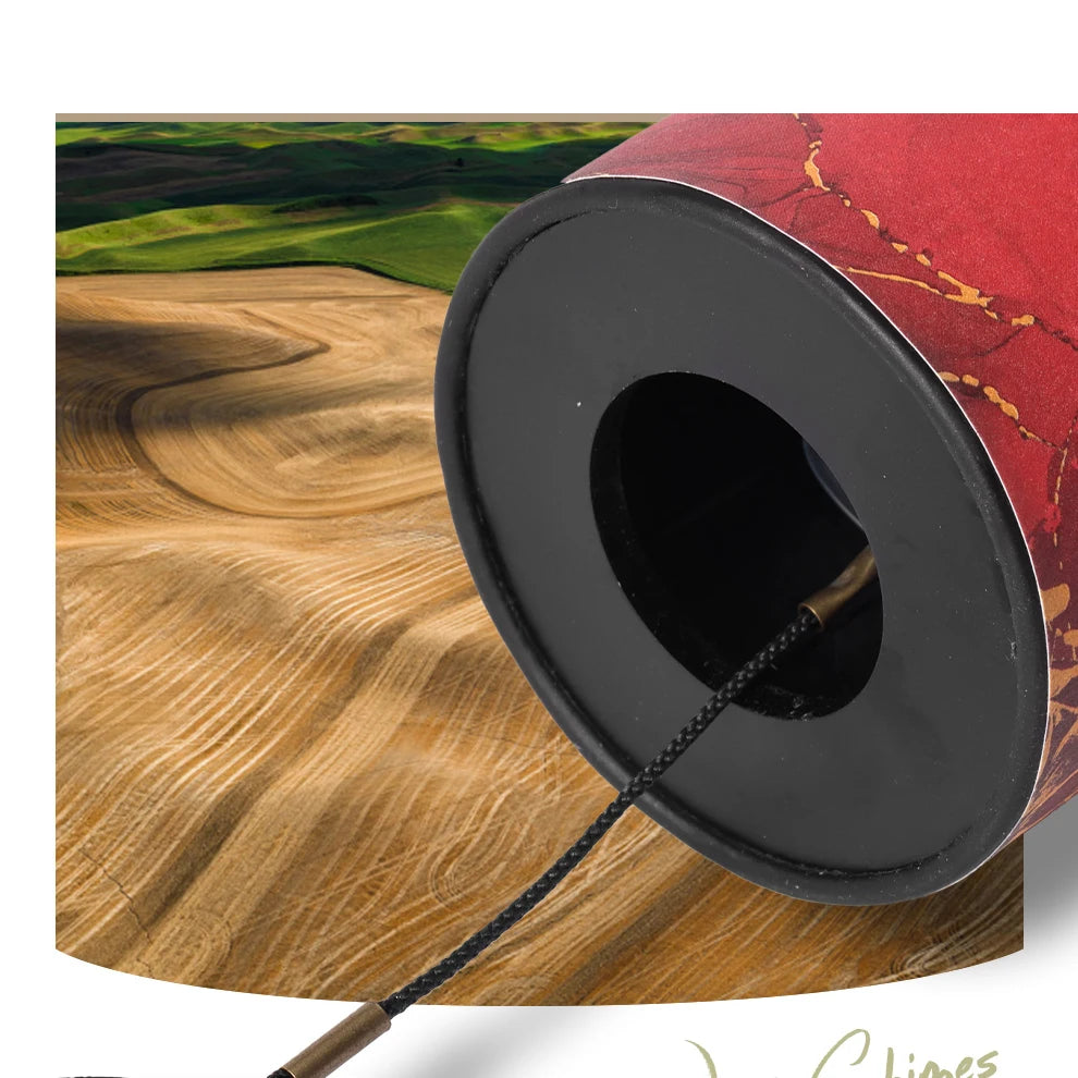 Carillon à Vent en Bambou – Hluru Rouge