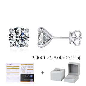 Certificat et Boîte Boucles d’Oreilles 