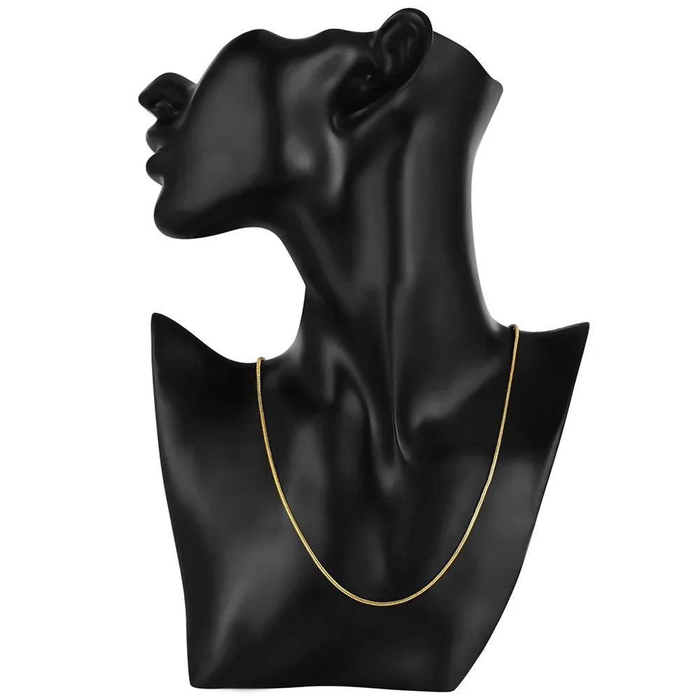 Collier Chaine Serpent 2mm en Or 18 carat