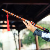 Flûte Chinoise Dizi en Bambou 8 Ans Séché à l’Air – Clé de Do (C) – Instrument 