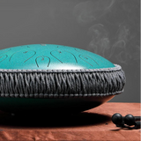  Glucophone 15 Notes – Steel Tongue Drum Tonalité Ré – Instrument 