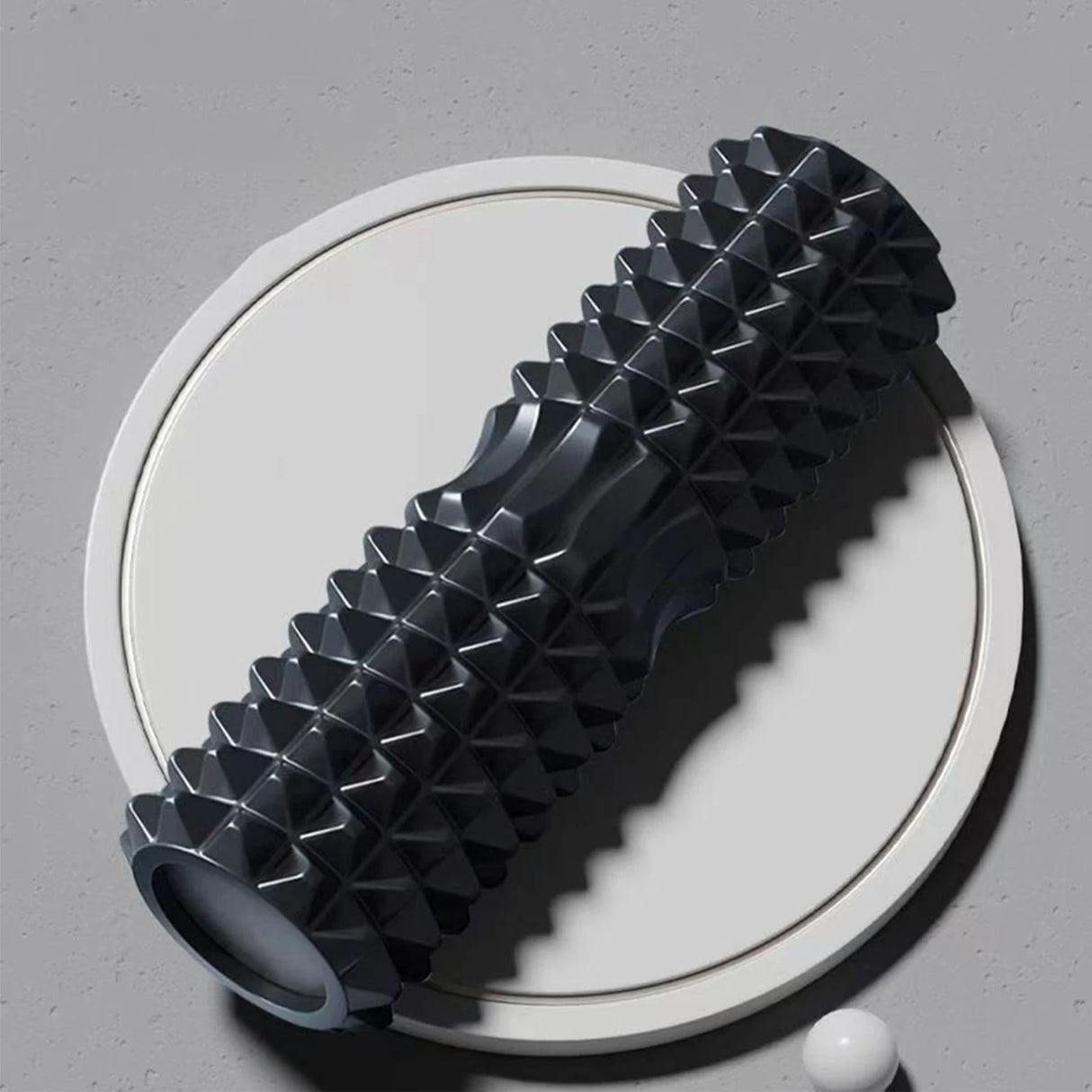Gros Rouleau de Yoga EVA Massage Musculaire Fitness noir