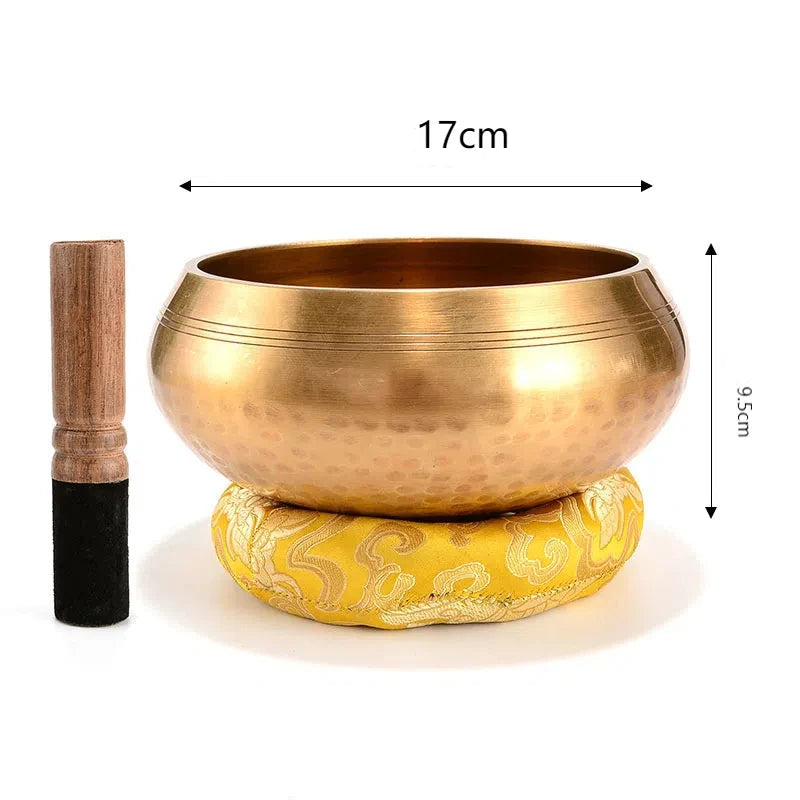 Guide des tailles Bol Chantant Tibétain – Bol de Méditation en Laiton Fait Main 