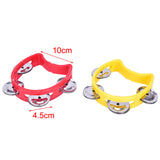 Guide des tailles Tambourins Enfant à 4 Grelots – 10 cm | Instrument Musical Éducatif & Jouet Festif