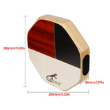 Guide taille Cajón GECKO SD6 – Tambour Main Portable en Bois avec Housse
