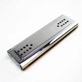 Harmonica Double Face C et G 24 Trous Tremolo – Harmonica Professionnel en Acier Inoxydable avec Boîte