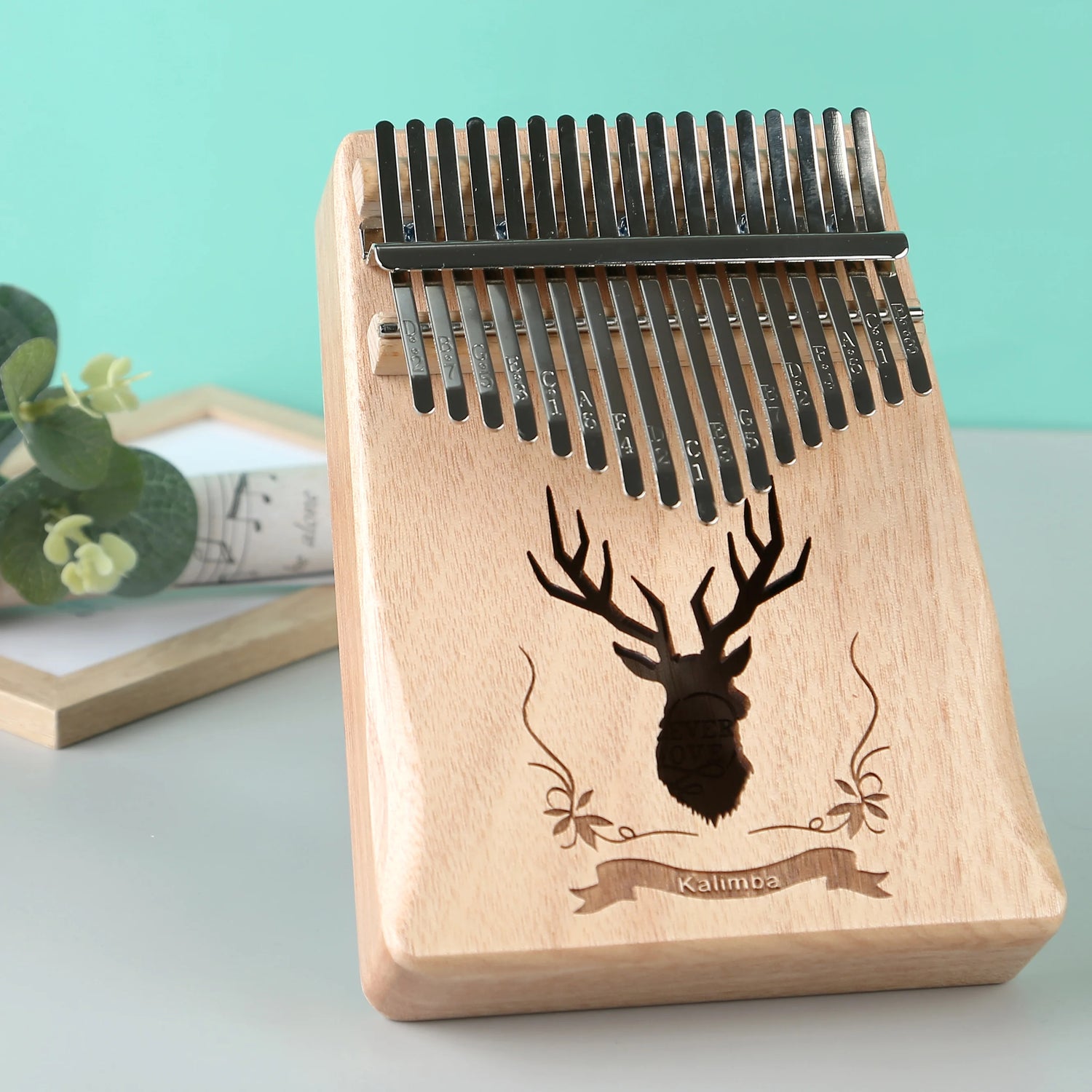 Kalimba – Piano à Pouces Accordé Manuel – Instrument cerf