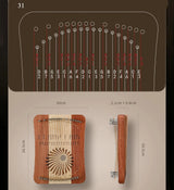 Kalimba guide des tailles
