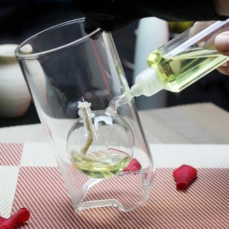 Lampe à Huile Romantique en Verre | Décoration Énergétique 