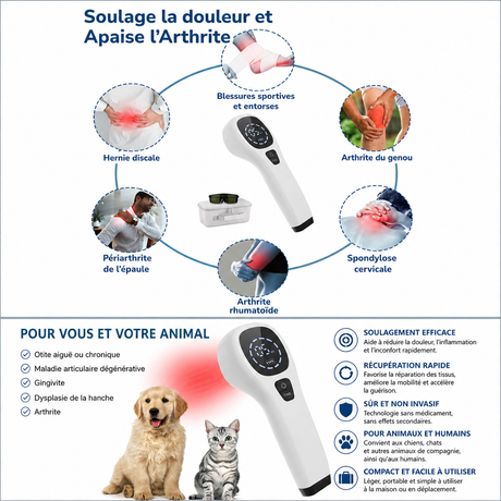 Laser Thérapie – Soulagement des Douleurs, Récupération Musculaire 