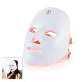 Masque LED 7 Couleurs Sans Fil – Anti-Âge, Anti-Acné & Régénération de la Peau