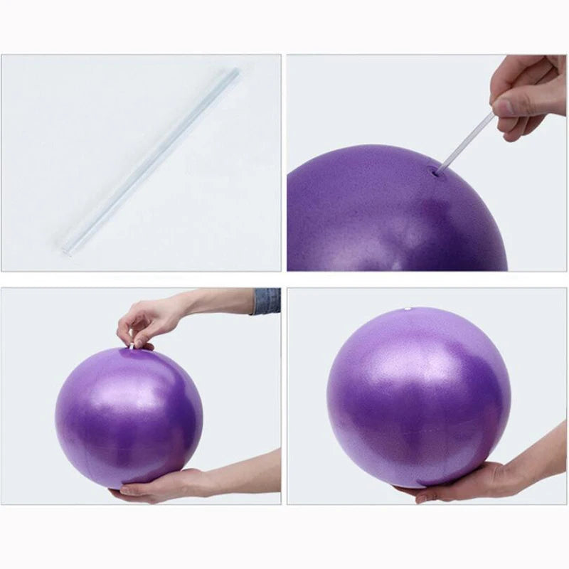 Mini Ballon a gonfler Violet Yoga Anti-Éclatement