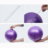 Mini Ballon a gonfler Violet Yoga Anti-Éclatement