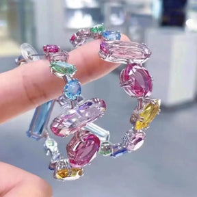 Parure Bijoux Cristal 2025 – Boucles d'oreille