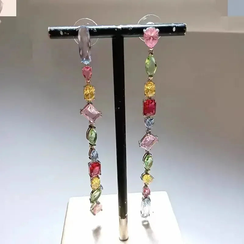 Parure Bijoux Cristal 2025 – Collier, Boucles, Bracelet & Bague 